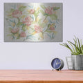 'Blush Camellias' by Chris Paschke – Metal Wall Art, 16x12 room view