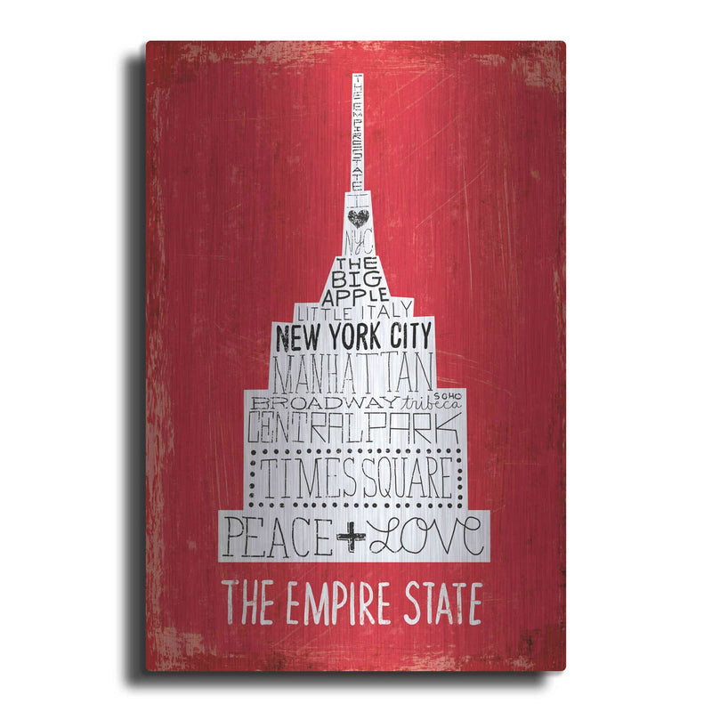 'Iconic NYC IV' by Michael Mullan – Metal Wall Art