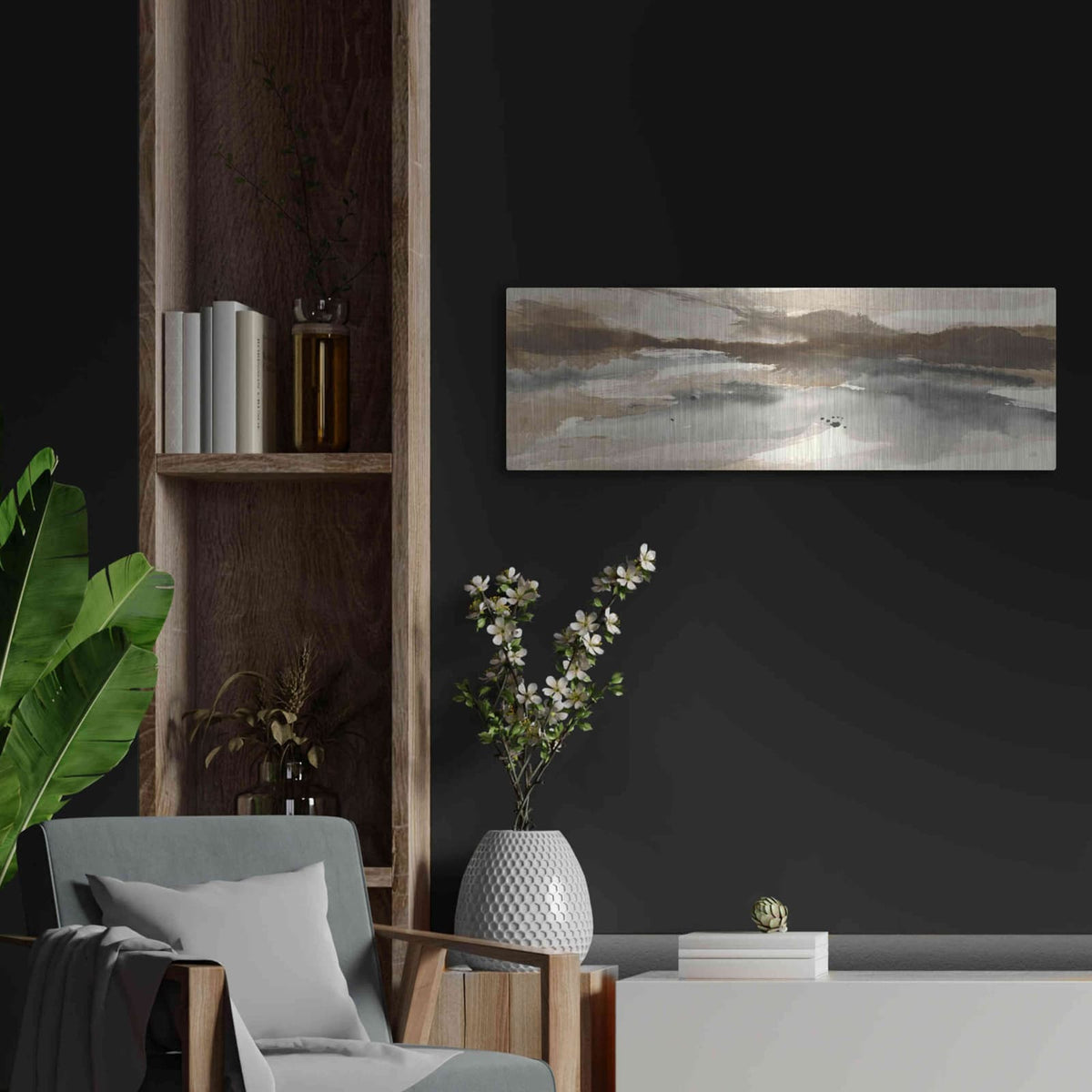 'Imagine II' by Chris Paschke – Metal Wall Art, 36x12 room view