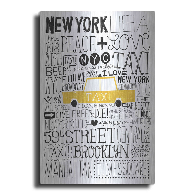 'Iconic NYC III' by Michael Mullan – Metal Wall Art