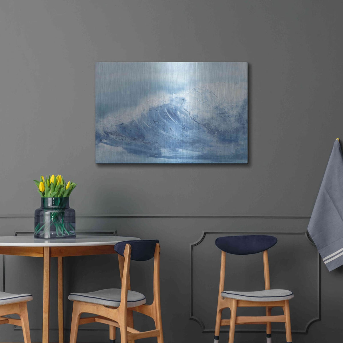 'In the Blue III' by Chris Paschke – Metal Wall Art, 36x24 room view