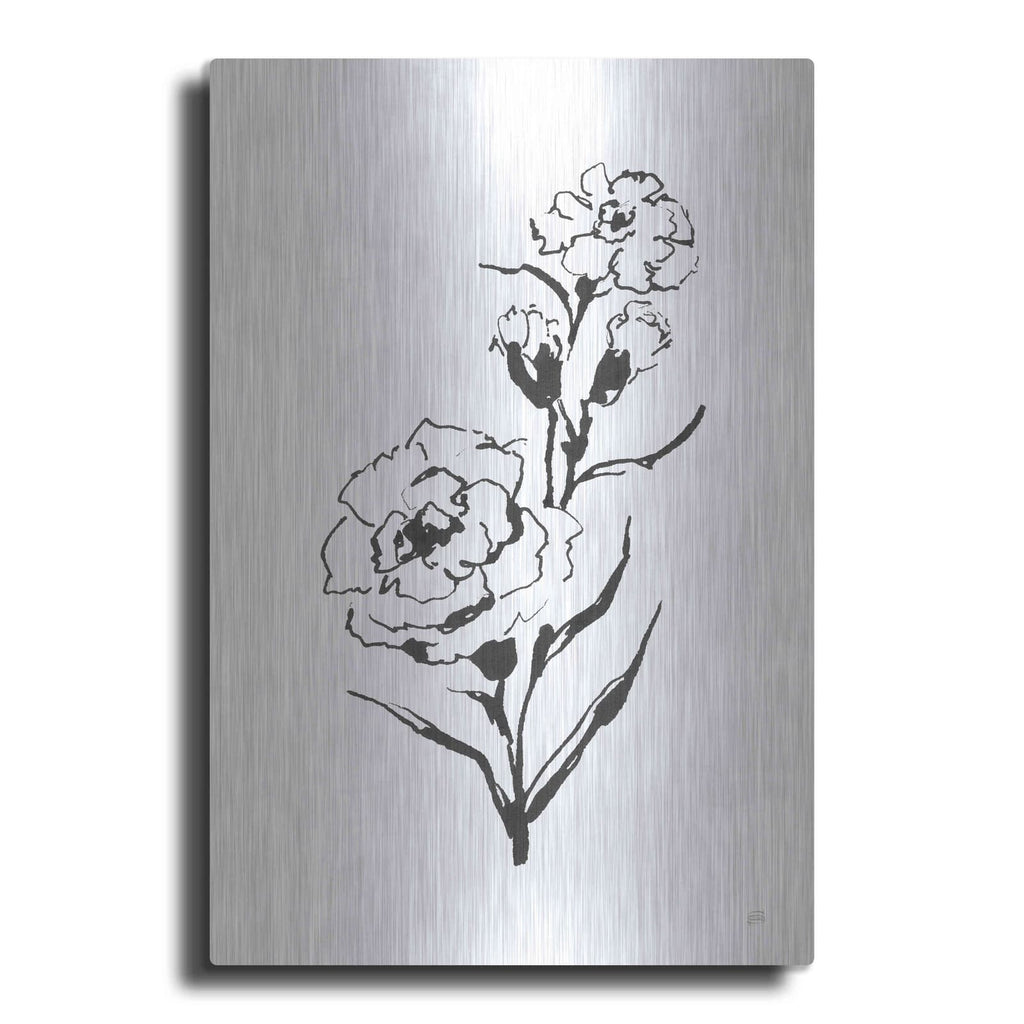 'Line Carnation III' by Chris Paschke – Metal Wall Art