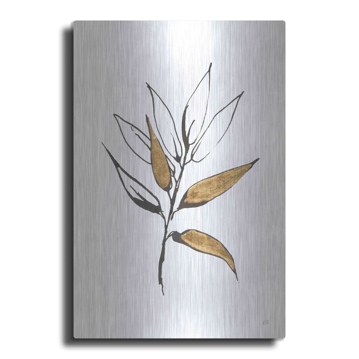 'Leafed VI' by Chris Paschke – Metal Wall Art