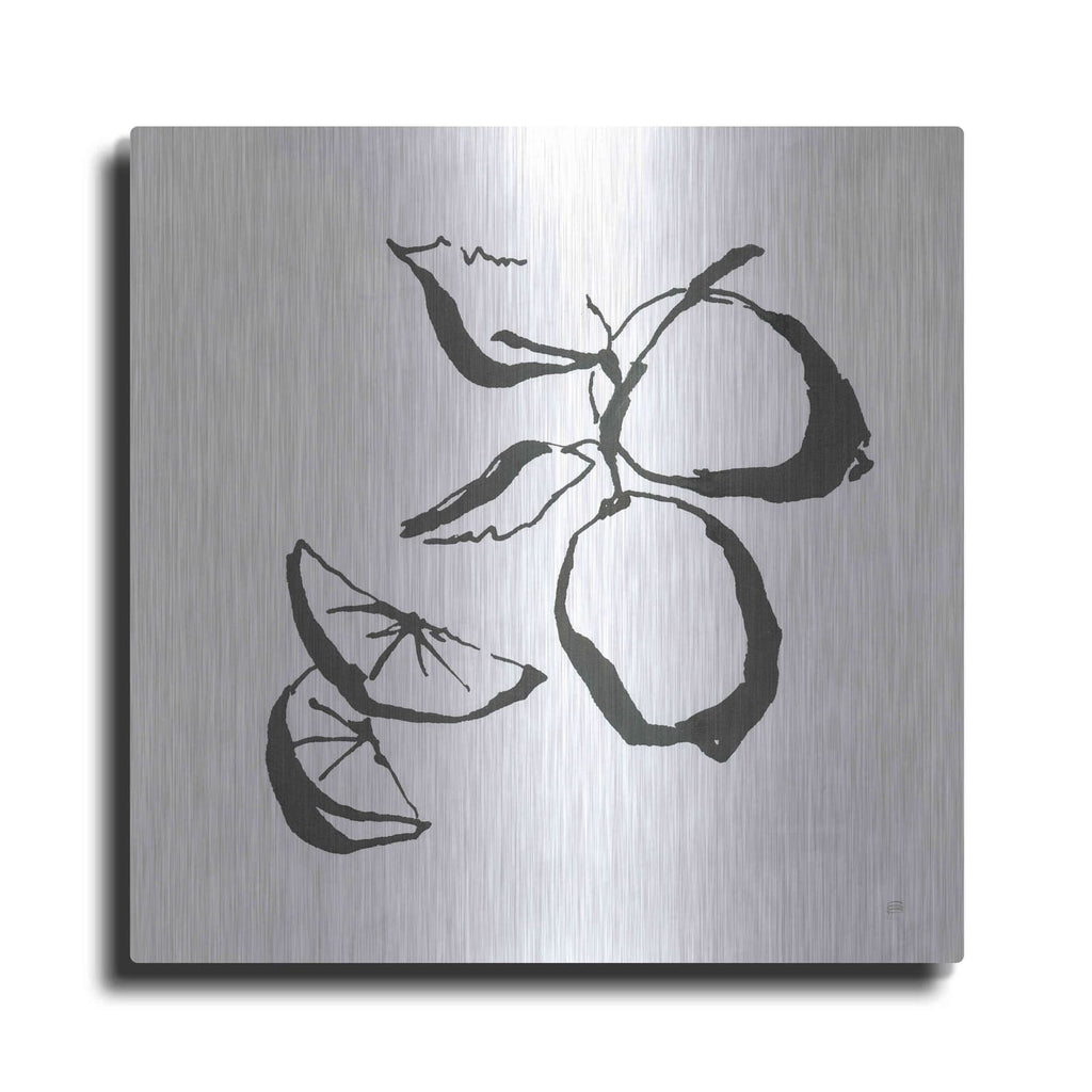 'Limes BW' by Chris Paschke – Metal Wall Art