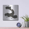 'Ink Drops II' by Chris Paschke – Metal Wall Art, 12x12 room view