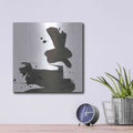 'Ink Drops III' by Chris Paschke – Metal Wall Art, 12x12 room view