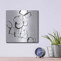 'Stoned III' by Chris Paschke – Metal Wall Art, 12x12 room view