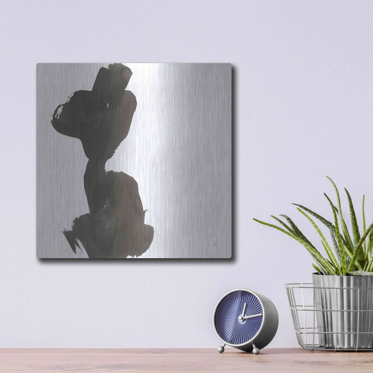 'Swash I' by Chris Paschke – Metal Wall Art, 12x12 room view