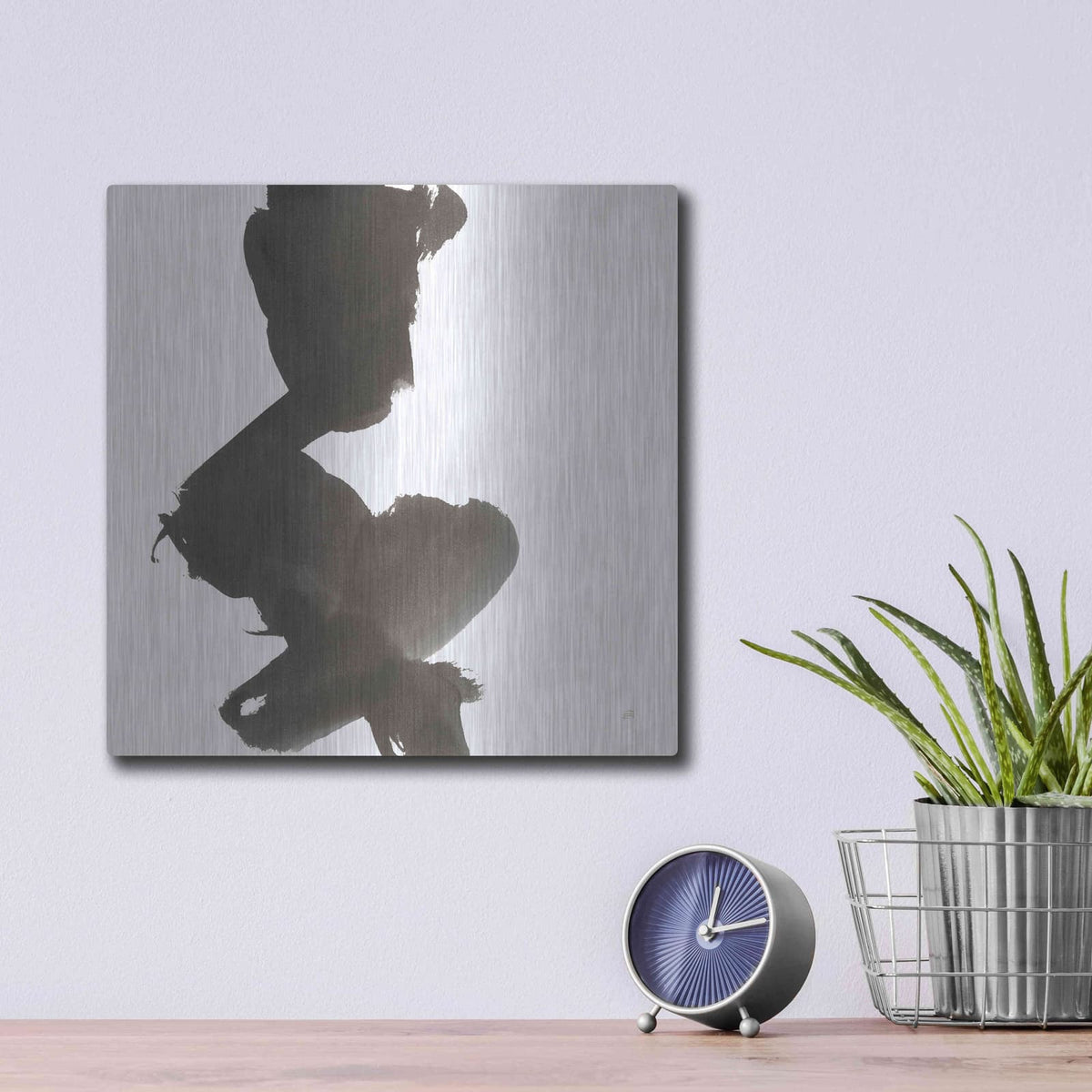 'Swash II' by Chris Paschke – Metal Wall Art, 12x12 room view