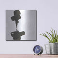'Swash III' by Chris Paschke – Metal Wall Art, 12x12 room view