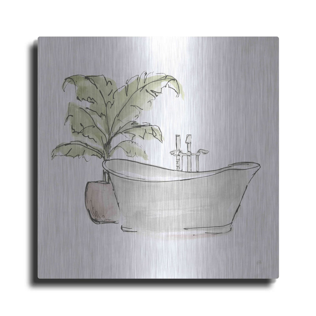 'Neutral Tub III' by Chris Paschke – Metal Wall Art