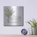 'Neutral Tub V' by Chris Paschke – Metal Wall Art, 12x12 room view