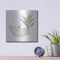 'Neutral Tub VI' by Chris Paschke – Metal Wall Art, 12x12 room view