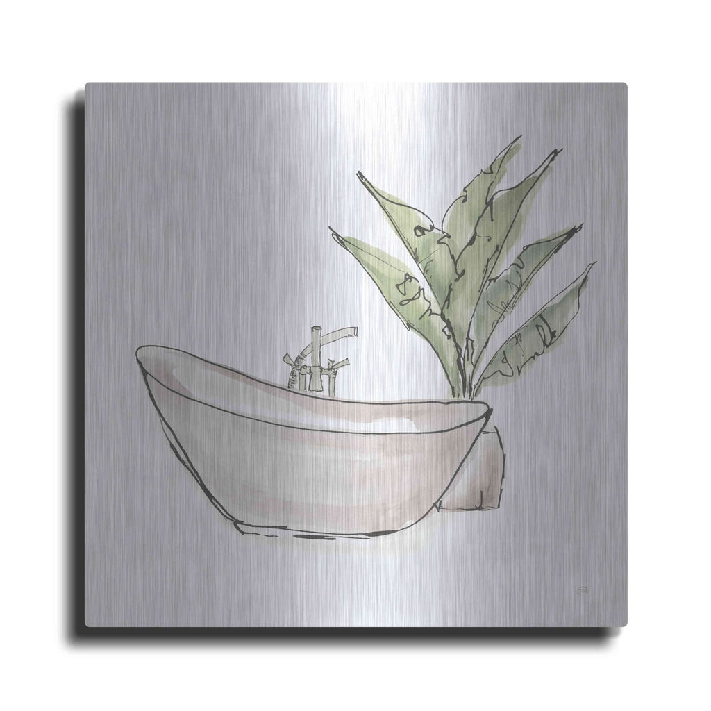 'Neutral Tub VI' by Chris Paschke – Metal Wall Art
