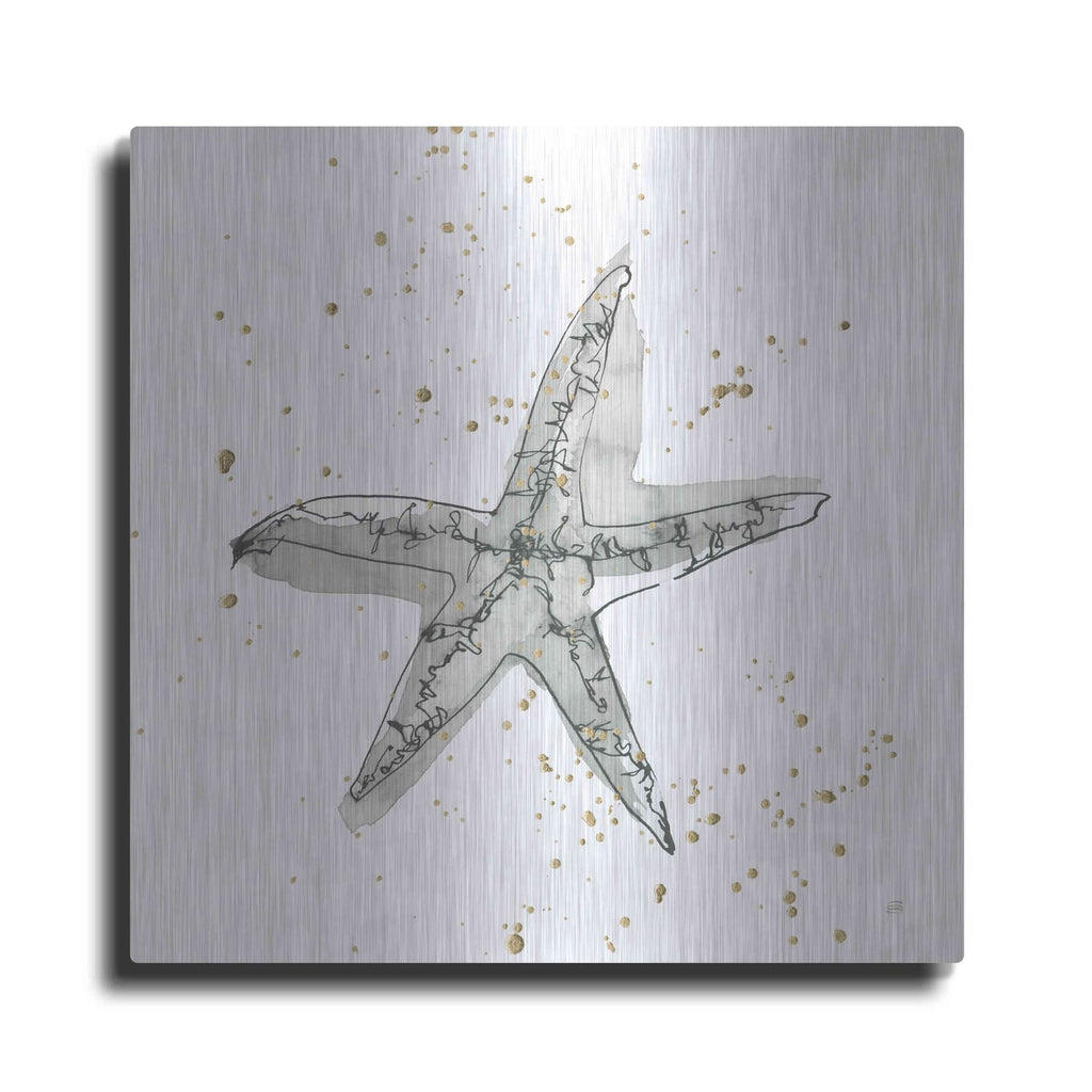 'Starfish I' by Chris Paschke – Metal Wall Art
