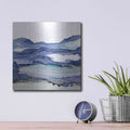 'Bluescape II' by Chris Paschke – Metal Wall Art, 12x12 room view