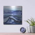 'Bluescape V' by Chris Paschke – Metal Wall Art, 12x12 room view