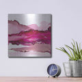 'Pinkscape I' by Chris Paschke – Metal Wall Art, 12x12 room view