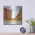 'Desertscape VI' by Chris Paschke – Metal Wall Art, 12x12 room view