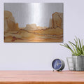 'Brownscape I' by Chris Paschke – Metal Wall Art, 16x12 room view