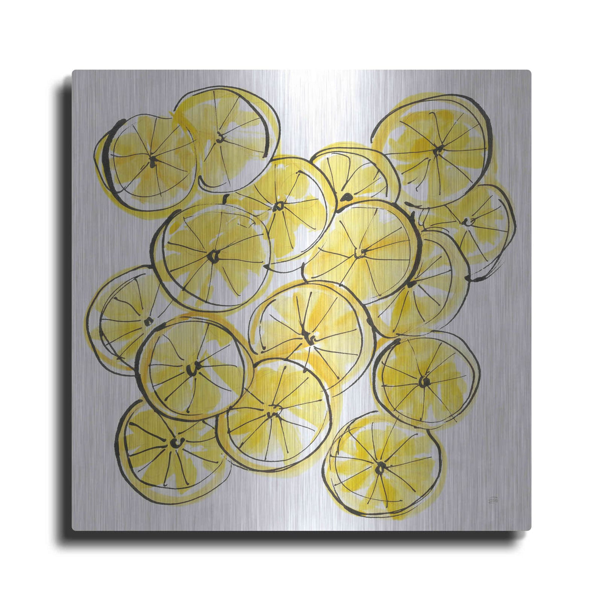 'Cut Lemons III' by Chris Paschke – Metal Wall Art