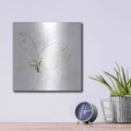 'Cool Gray VI' by Chris Paschke – Metal Wall Art, 12x12 room view
