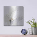 'Cool Gray VIII' by Chris Paschke – Metal Wall Art, 12x12 room view