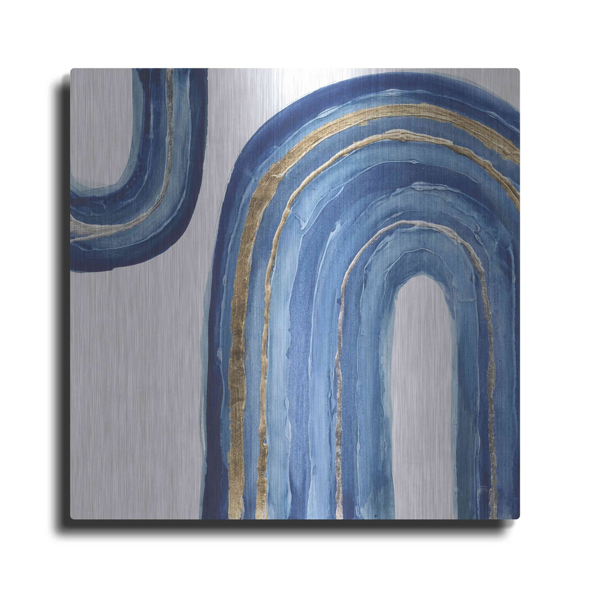 'Gilded Rainbow I' by Chris Paschke – Metal Wall Art