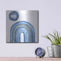 'Gilded Rainbow III' by Chris Paschke – Metal Wall Art, 12x12 room view