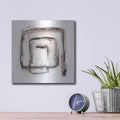 'Lost in Squares I' by Chris Paschke – Metal Wall Art, 12x12 room view