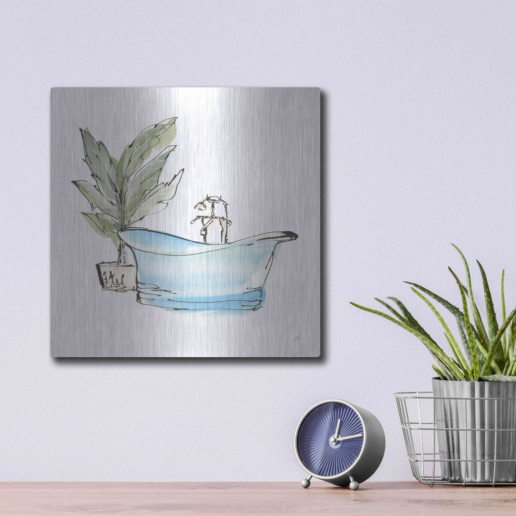 'Tub II' by Chris Paschke – Metal Wall Art, 12x12 room view