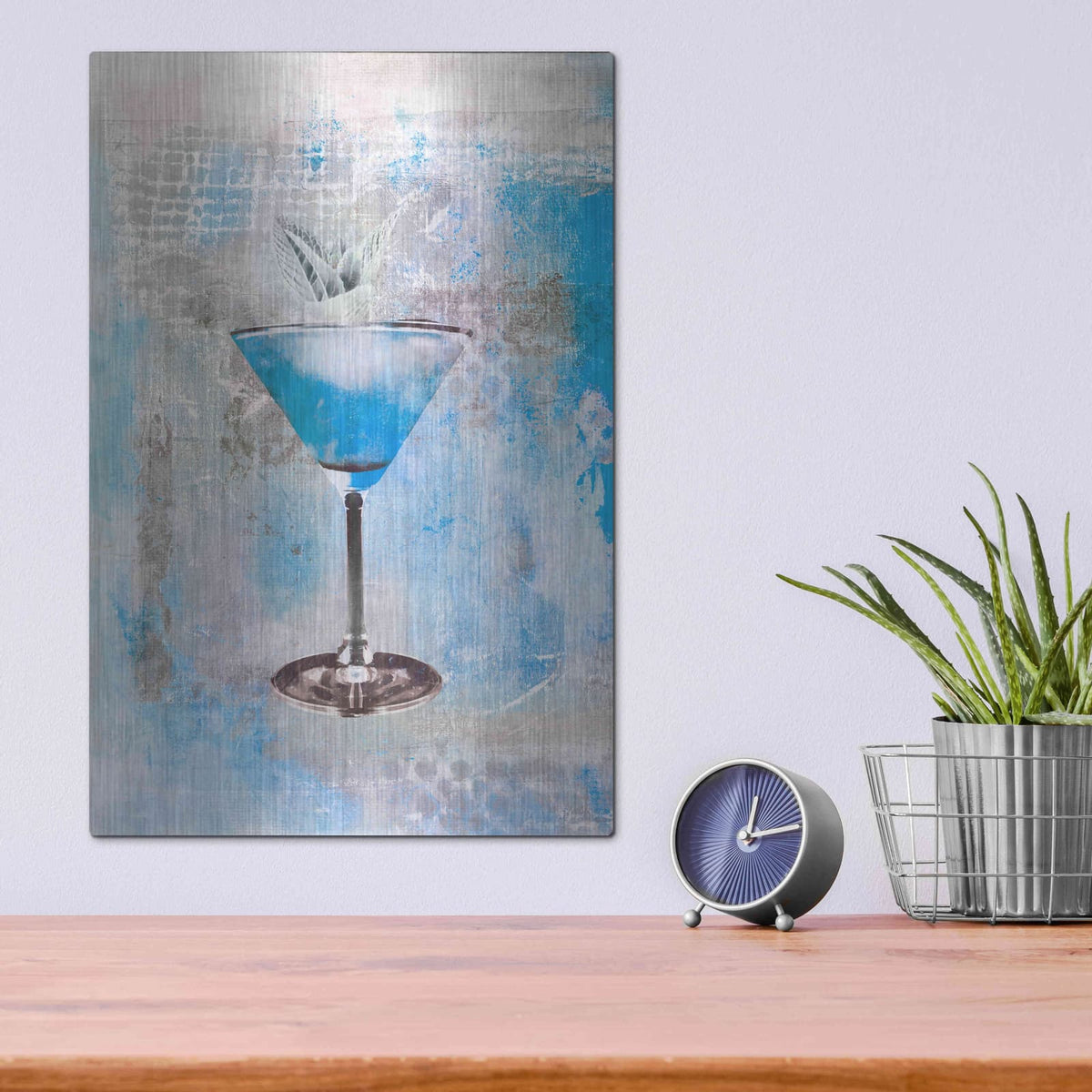 'Happy Sundowner' by Andrea Haase – Metal Wall Art, 12x16 room view