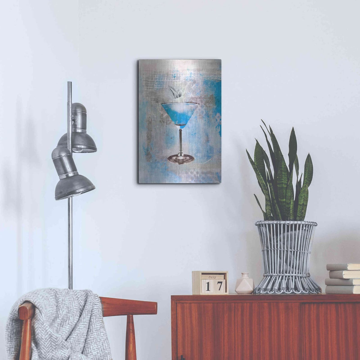 'Happy Sundowner' by Andrea Haase – Metal Wall Art, 16x24 room view