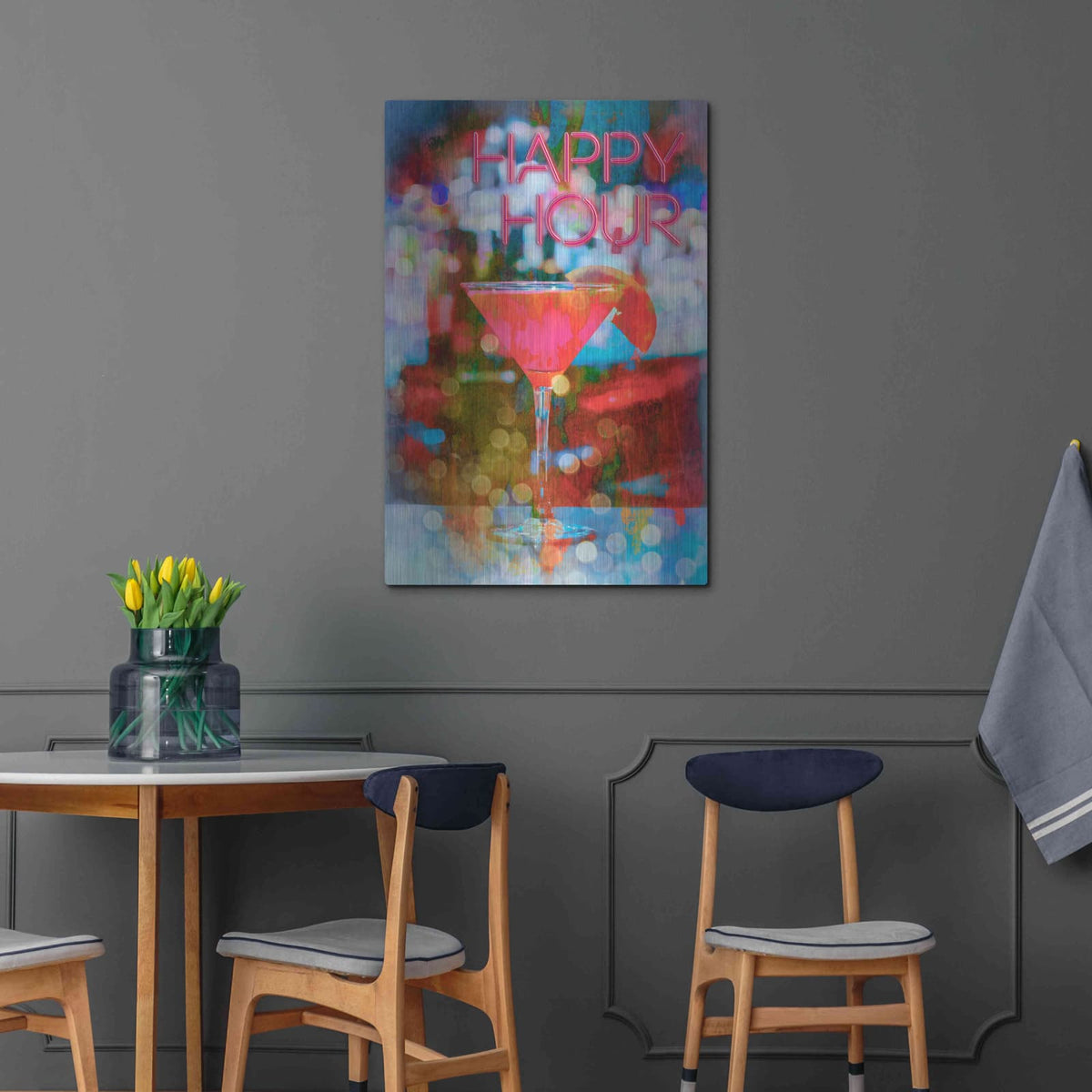 'Happy Hour' by Andrea Haase – Metal Wall Art, 24x36 room view