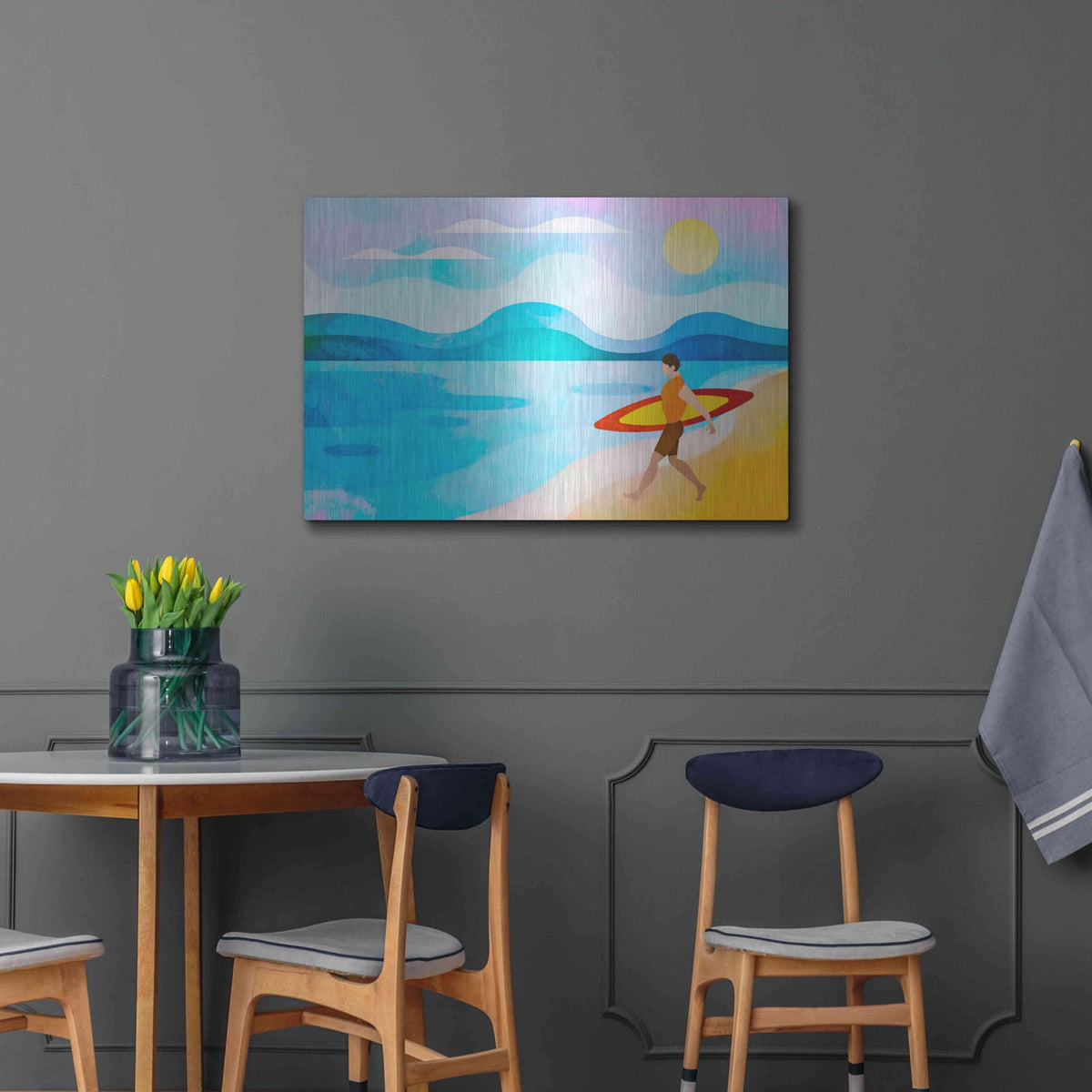 'Surfers Paradise' by Andrea Haase – Metal Wall Art, 36x24 room view