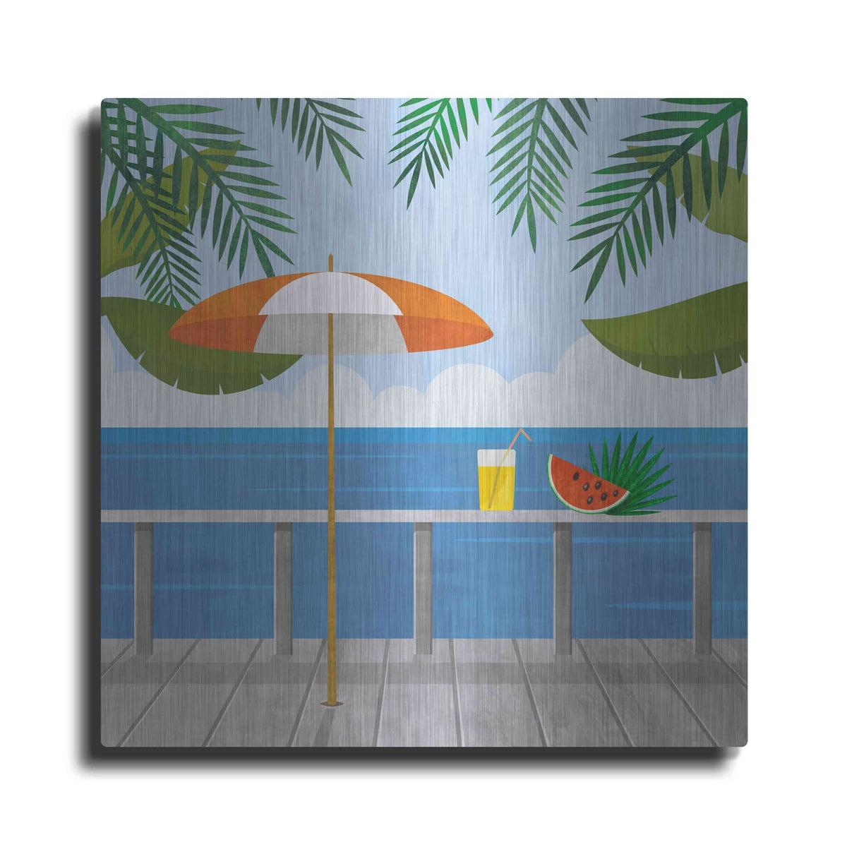'Enjoy The View' by Andrea Haase – Metal Wall Art