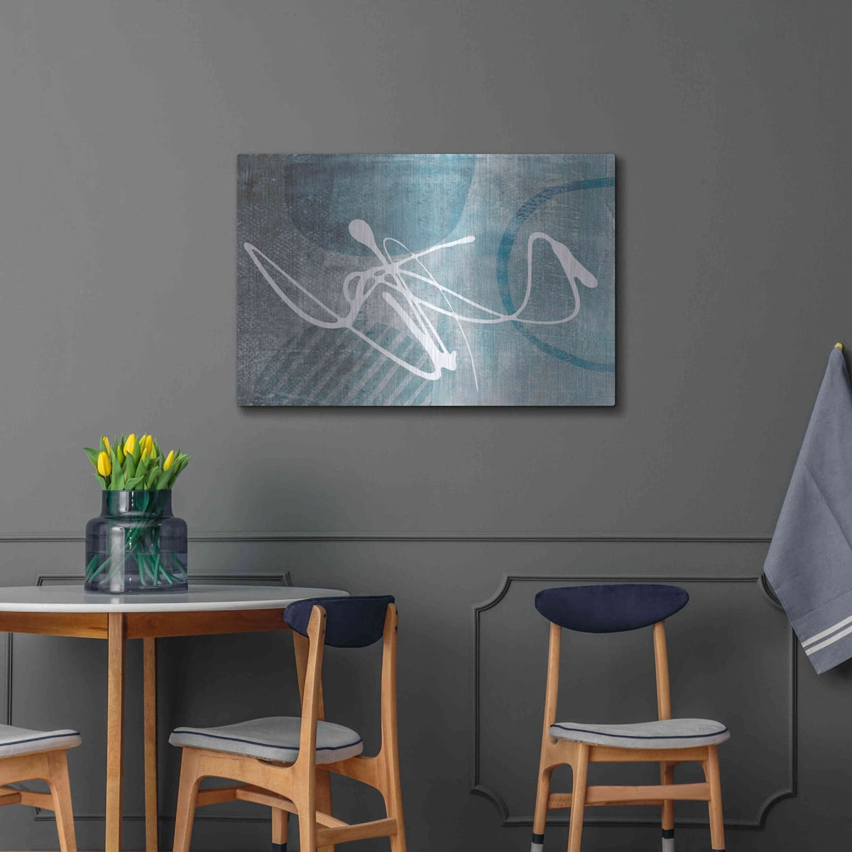 'Inspiring Meeting' by Andrea Haase – Metal Wall Art, 36x24 room view