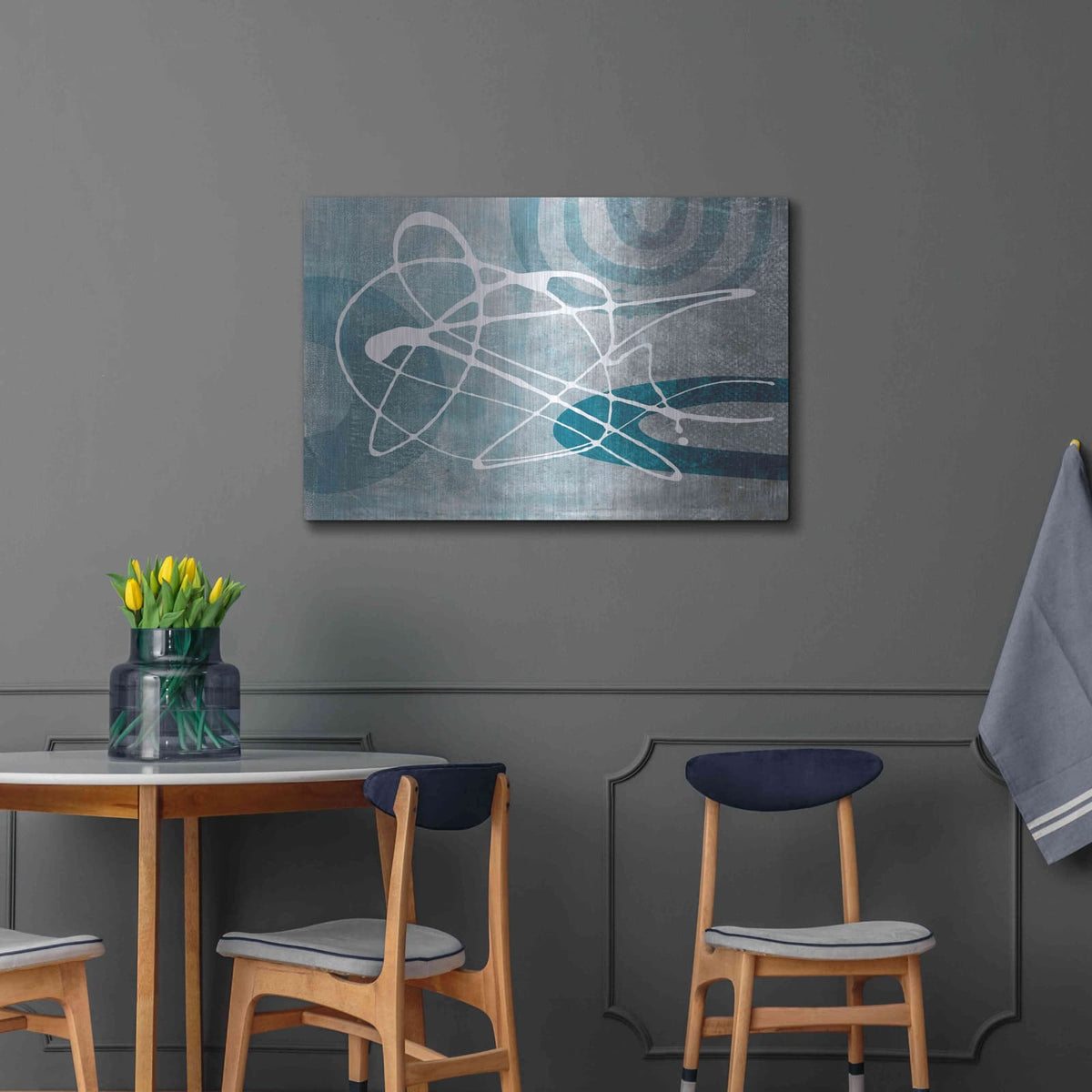 'Growing Energy' by Andrea Haase – Metal Wall Art, 36x24 room view