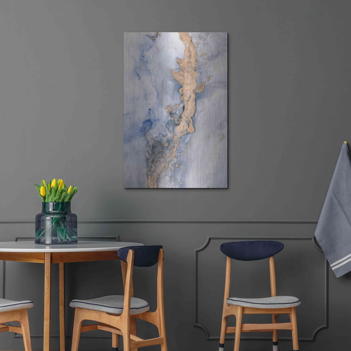 'Alcohol Ink Fantasy' by Andrea Haase – Metal Wall Art, 24x36 room view