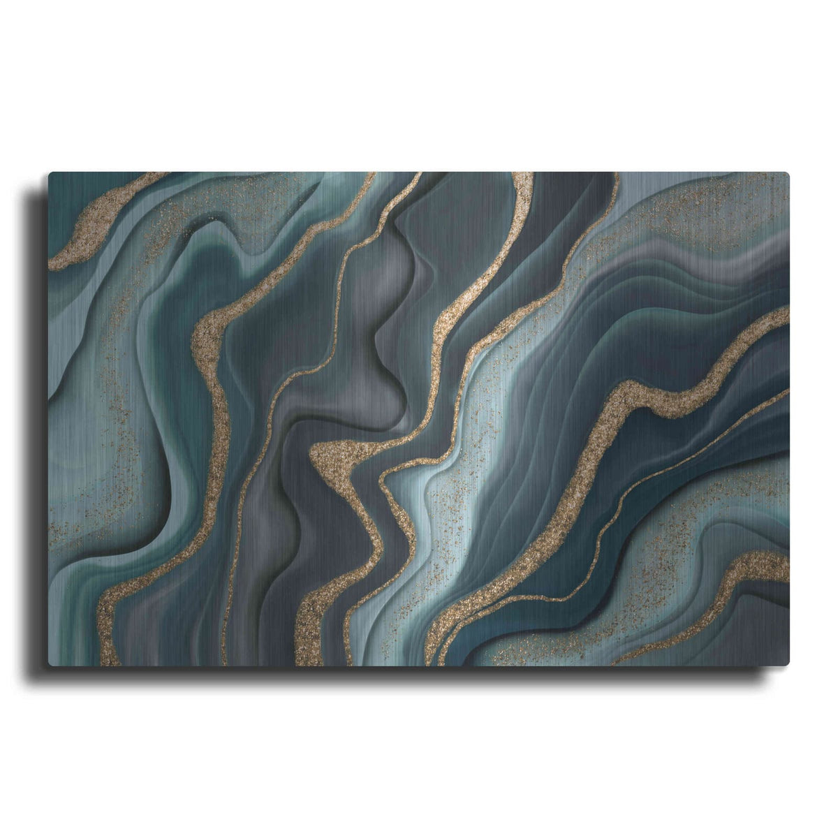 'Marbled Ink' by Andrea Haase – Metal Wall Art