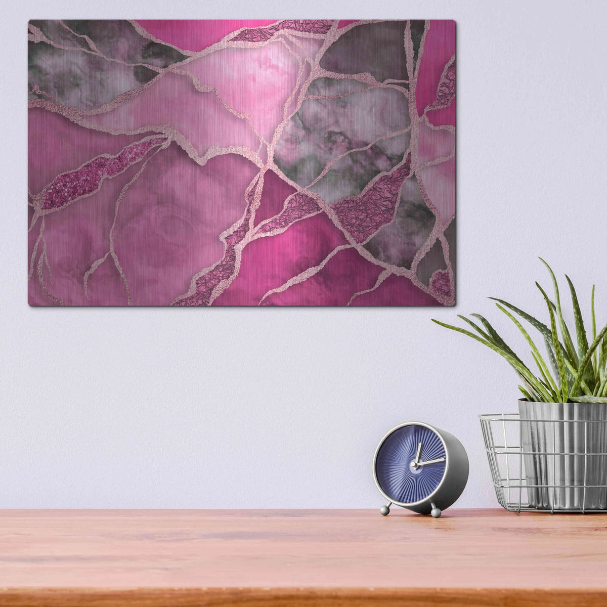 'Luxury Dream' by Andrea Haase – Metal Wall Art, 16x12 room view