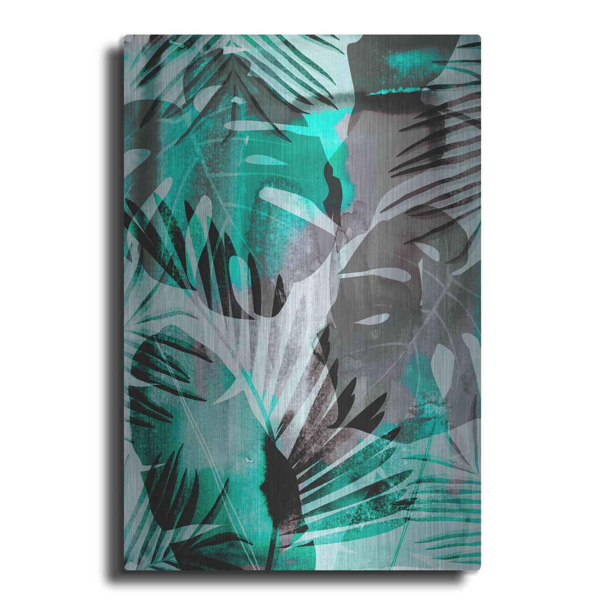 'Exotic Journey Green' by Andrea Haase – Metal Wall Art