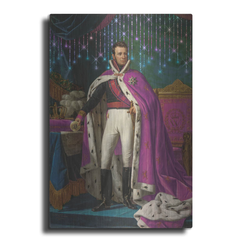 'History Meets Future V' by Andrea Haase – Metal Wall Art