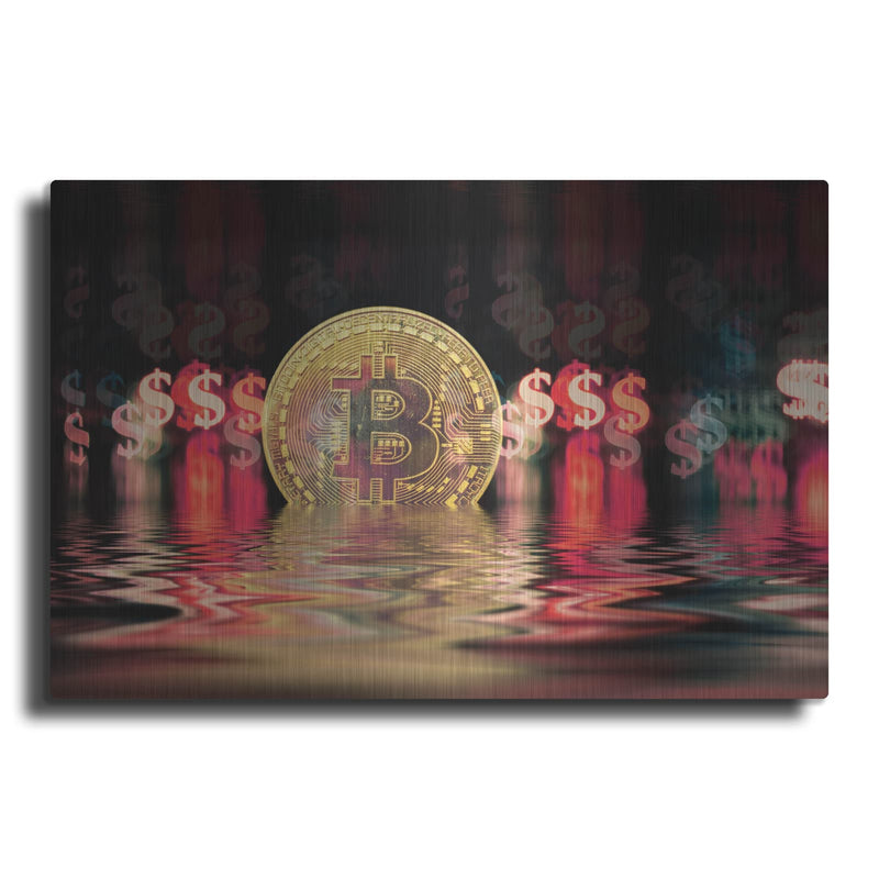 'Liquidity' by Andrea Haase – Metal Wall Art
