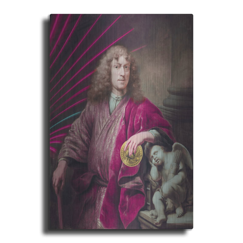 'History Meets Future I' by Andrea Haase – Metal Wall Art