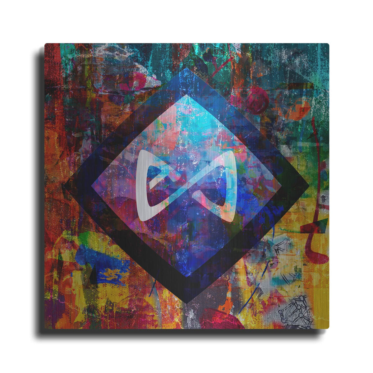 'Axs Axie Crypto In Color' by Valentyn Artemenko – Metal Wall Art