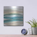 'Cirrus Flow IV' by Flora Kouta – Metal Wall Art, 12x12 room view