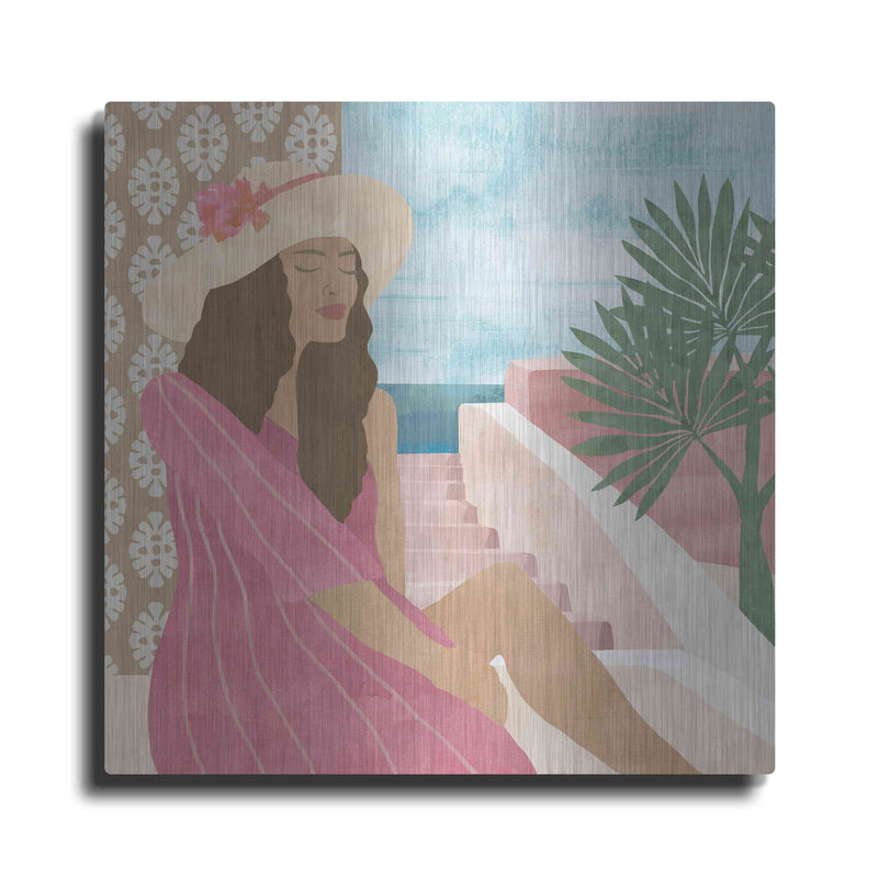 'Mediterranean Holiday II' by Flora Kouta – Metal Wall Art