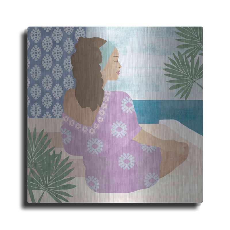 'Mediterranean Holiday III' by Flora Kouta – Metal Wall Art