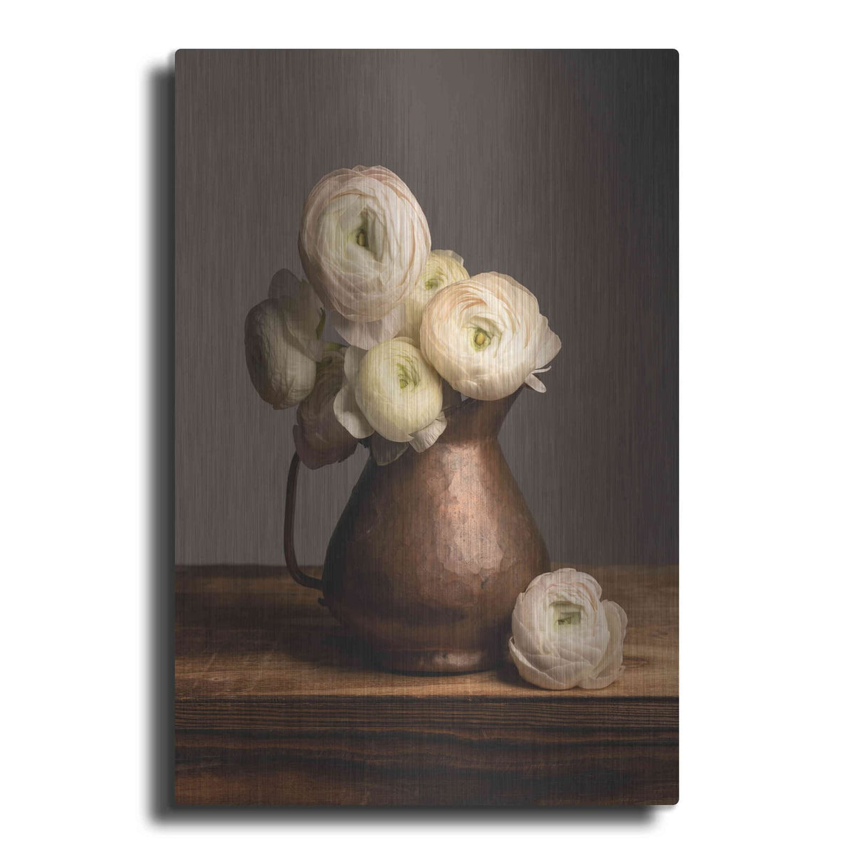 'Pitcher Perfect Petals' by Leah McLean – Metal Wall Art